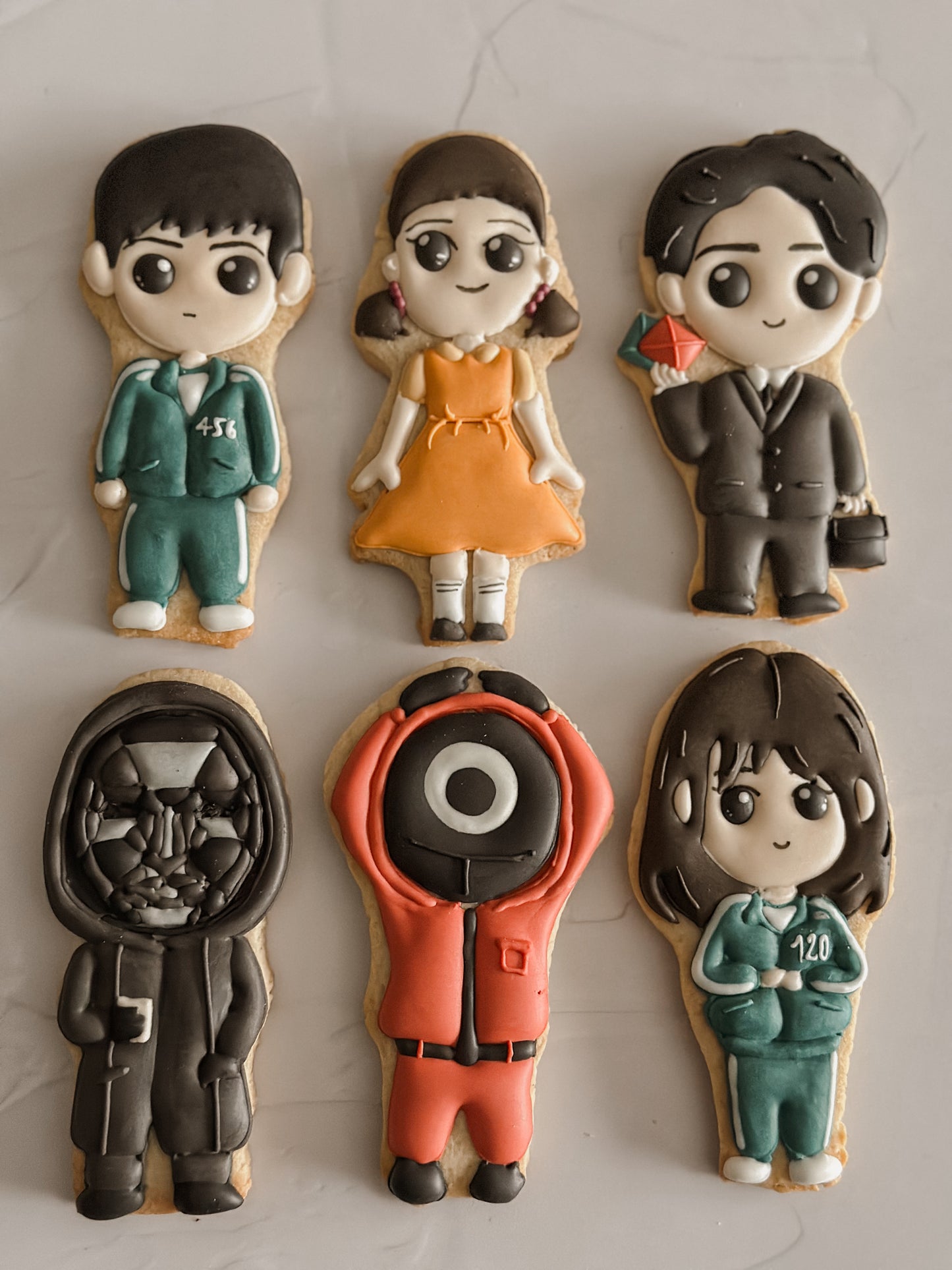 Squid Game 6 biscuits