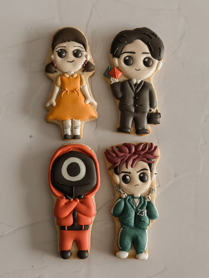 Squid Game 4 biscuits