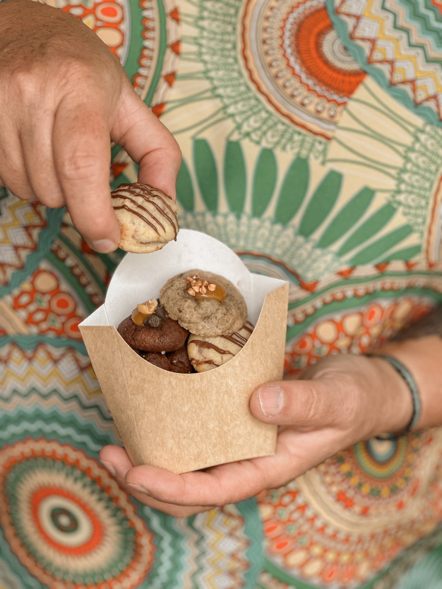 Mini cookies à partager