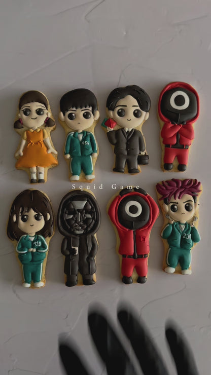 Squid Game 4 biscuits